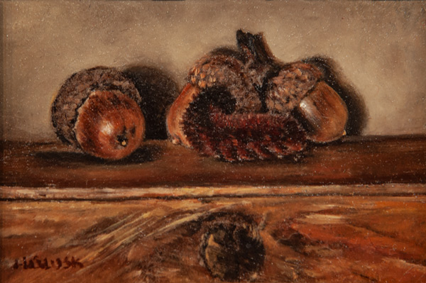 Wooly Bear by Heather Gibson Lusk at Sylvan Gallery - HEATHER GIBSON LUSK