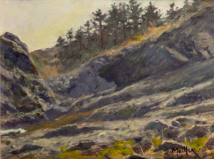 Boar_s Head_ Monhegan by Stan Moeller at Sylvan Gallery - STAN MOELLER