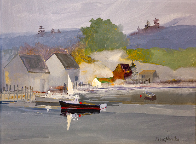 Lifting Fog by Robert Noreika at Sylvan Gallery - ROBERT NOREIKA