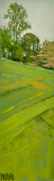 Uphill Downhill by Crista Pisano at Sylvan Gallery - CRISTA PISANO