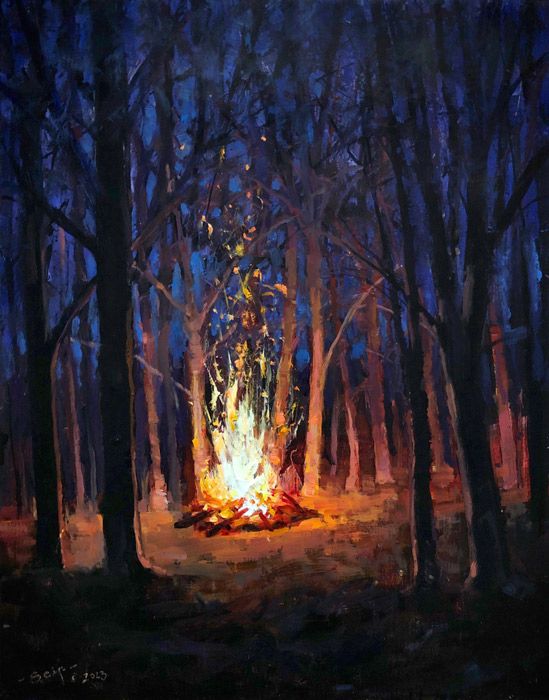 The Wild Spirit Calls by Polly Seip at Sylvan Gallery - POLLY SEIP