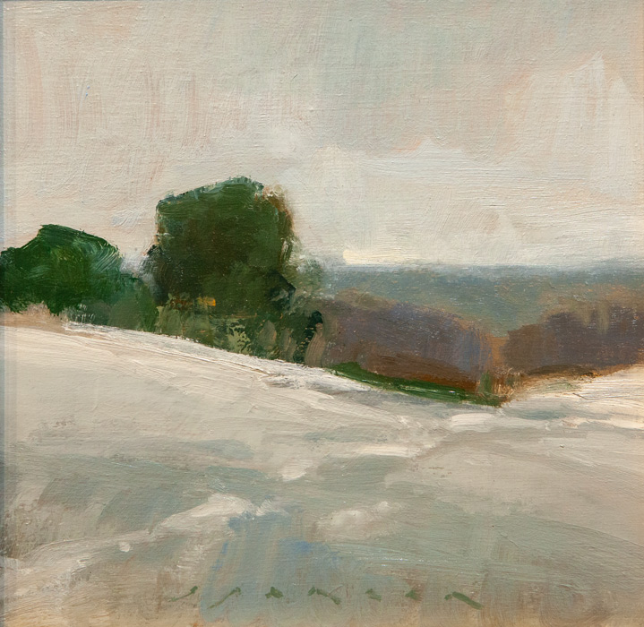 February Snow by Erin Spencer at Sylvan Gallery - ERIN SPENCER