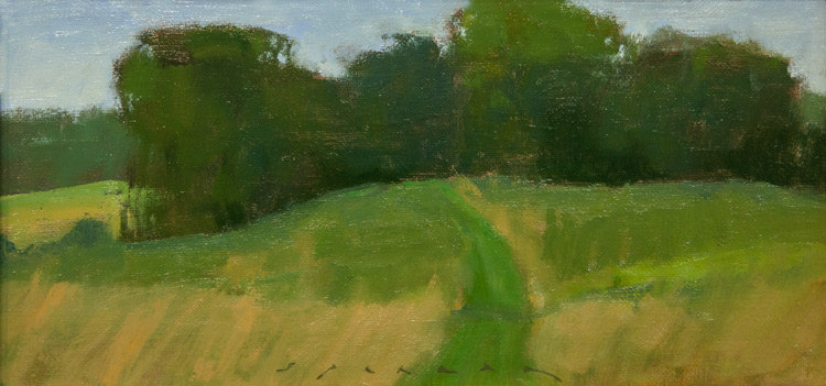 Rolling Hills at St. Andrews by Erin Spencer at Sylvan Gallery - ERIN SPENCER