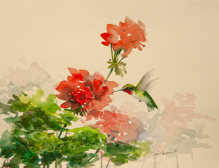 Flash of Beauty by Laura Winslow at Sylvan Gallery - LAURA WINSLOW