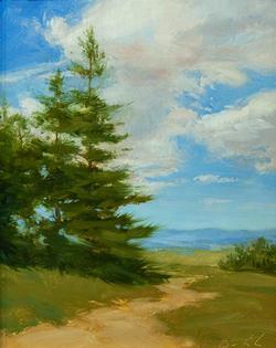 PAUL BATCH Field and Sky by Paul Batch at Sylvan Gallery