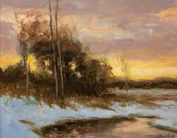 Winter_s Embrace by Paul Batch at Sylvan Gallery