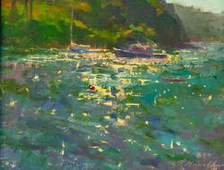 ROBERTA GOSCHKE Rockport Sparkler by Roberta Goschke at Sylvan Gallery