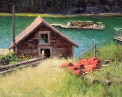 NEAL HUGHES Maynard_s Shed_ Southport by Neal Hughes at Sylvan Gallery