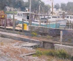 NEAL HUGHES Quiet Morning by Neal Hughes at Sylvan Gallery
