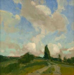 ERIN SPENCER Road to Thetford by Erin Spencer at Sylvan Gallery
