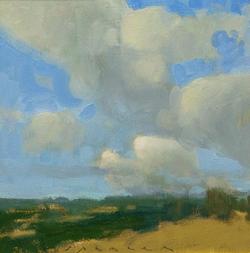 ERIN SPENCER Saturday Sky by Erin Spencer at Sylvan Gallery